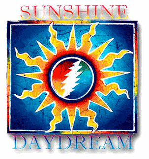 Grateful Dead - Sunshine Daydream Outside Window Sticker
