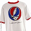 Grateful Dead - Steal Your Face White Ringer T shirt