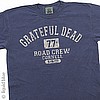 Grateful Dead - Road Crew Dark Blue T shirt