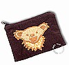 Grateful Dead - Dancing Bear Applique Corduroy Coin Purse