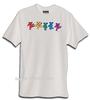 Grateful Dead - Row of Dancing Bears White T Shirt