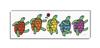Grateful Dead - Dancing Terrapins Window Sticker
