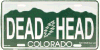 "COLORADO" VANITY/LICENSE PLATE