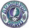 Grateful Dead - Batik Steal Your Face Window Sticker