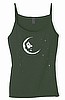 Jerry Garcia's Moon Spaghetti Strap Tank Top
