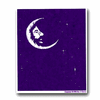 Jerry Garcia - Crescent Moon Sticker