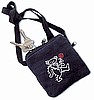 Grateful Dead - Dancing Bear Hemp Coin Bag