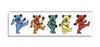 Grateful Dead - Row of Dancing Bears Sticker