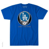 Grateful Dead - Los Angeles Dodgers Steal Your Base Red T Shirt 