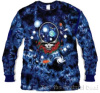 Grateful Dead - Space Your Face Long Sleeve Tie Dye T Shirt