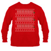Grateful Dead - Skeletons Christmas "Christmas Sweater" Long Sleeve T-Shirt