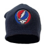 Grateful Dead - Steal Your Face Dark Blue Knit Beanie Hat