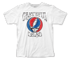 Grateful Dead - Steal Your Face Logo White Slim Fit T Shirt