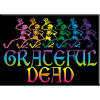 Grateful Dead - Skeletons and Rainbow Magnet