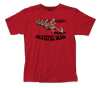 Grateful Dead - Skeleton Parade Red Slim Fit T Shirt 