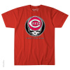 Grateful Dead - Cincinnati Reds Steal Your Base Red T Shirt 