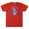 Grateful Dead - St Louis Cardinals Steal Your Base Red T Shirt 