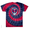 Grateful Dead - Minnesota Twins Steal Your Base Tie Dye T Shirt 