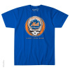 Grateful Dead - New York Mets Steal Your Base Blue T Shirt 