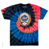 Grateful Dead - New York Mets Steal Your Base Tie Dye T Shirt 