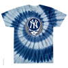 Grateful Dead - New York Yankees Steal Your Base Tie Dye T Shirt