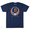 Grateful Dead - Grateful Dead - Detroit Tigers Steal Your Base Blue T Shirt