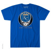Grateful Dead - Kansas City Steal Your Base Blue T Shirt 