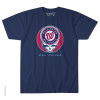 Grateful Dead - Washington Nationals Steal Your Base Blue T Shirt 