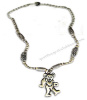 Grateful Dead - Dancing Bear Bone & Hemp Necklace