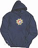 Grateful Dead - Sunshine Lightning Navy Blue Hoodie