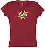 Grateful Dead - Sunshine Lightning BabyDoll T Shirt