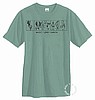 Jerry Garcia Art - Music Pine Green T Shirt