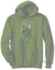 Grateful Dead - Skeleton Jester Pine Green (limited qauntities)  Size Large Hoodie