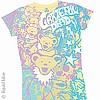 Grateful Dead - Bubble Gum Longer Length Junior Size T Shirt
