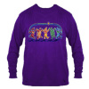 Grateful Dead - Rainbow Critters Purple Long Sleeve (Size Medium)T Shirt