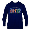 Grateful Dead - Rainbow Critters Long Sleeve Navy Blue (Size Small) T Shirt