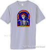 Grateful Dead - Skull and Roses Heather Gray T Shirt 