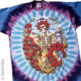 Grateful Dead - 30th Anniversary Tie Dye T Shirt