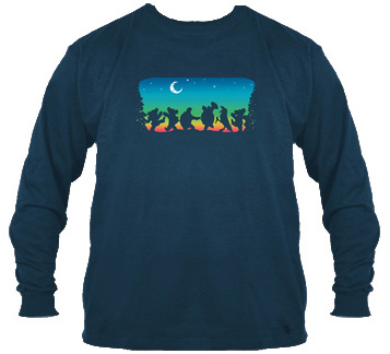 Grateful Dead - Moondance Long Sleeve T shirt