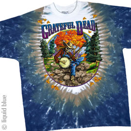 Grateful Dead - Banjo Tie Dye T Shirt