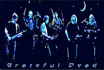Grateul Dead - Night Like Forever Sticker