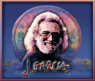 Jerry Garcia - Jerry Wetlands Sticker
