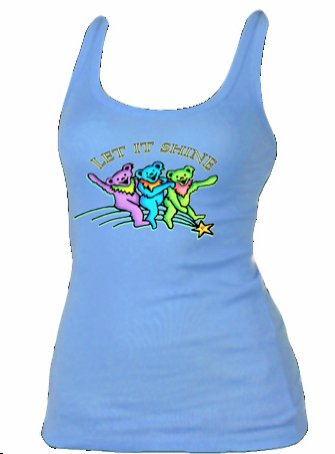 Grateful Dead - Let It Shine Juniors Tank Top