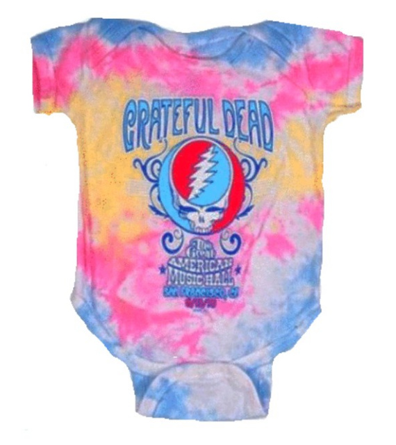 Grateful Dead - American Music Hall Baby Romper