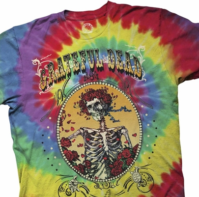 Grateful Dead - Bertha Deco Tie Dye T Shirt