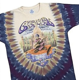 Grateful Dead - Carpet Ride Tie Dye T Shirt