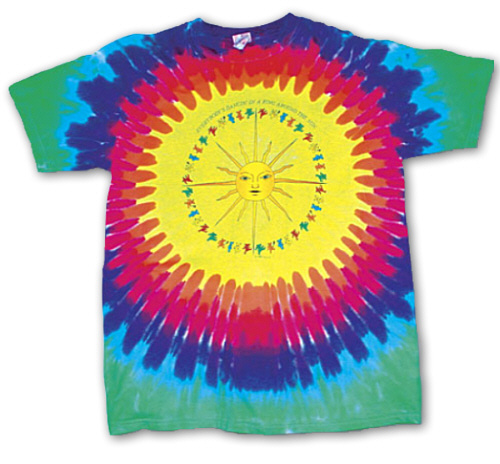 Grateful Dead - Bears Around The Sun Tie Dye Childrens T Shirt