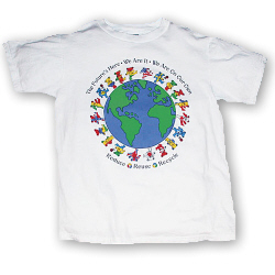 Grateful Dead - Smilin' Bear on a Cloud Youth T-Shirt/blue