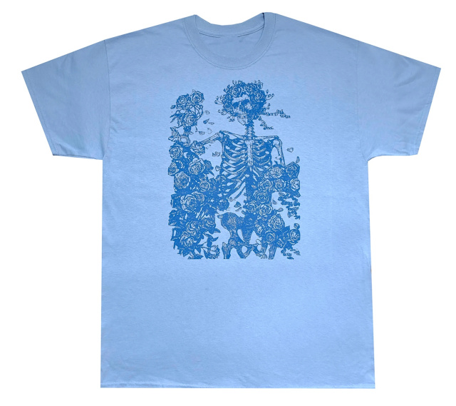 Grateful Dead - Bertha Light Blue T Shirt