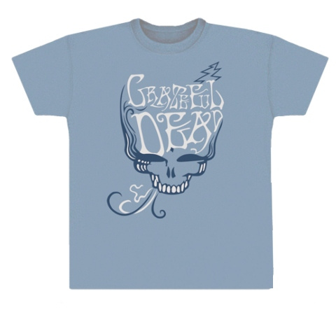 Grateful Dead - Blue Rose Smoke T Shirt